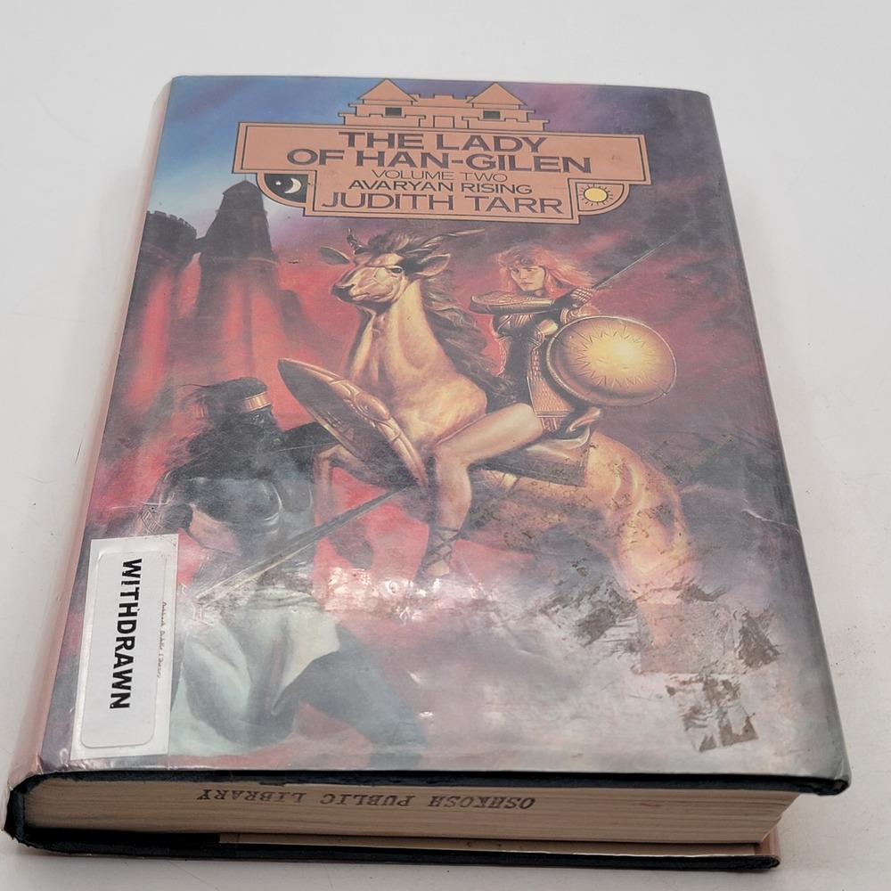Judith Tarr The Lady of Han-Gilen Hardcover 1st Printing Avaryan Rising Good